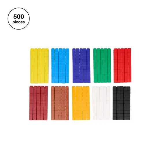 Unifix Cubes - Group Pool Set, 500 Cubes - Modern Teaching Aids NZ