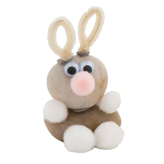 River Pebbles White Granite - 1 Litre Jar - Modern Teaching Aids NZ