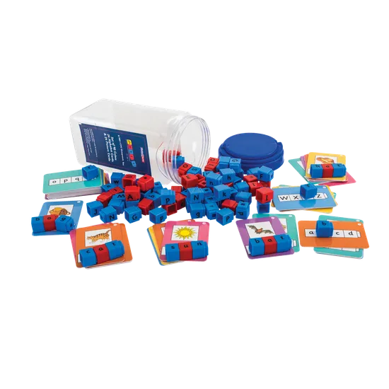 Phonix Set CVC - 270 Cubes - Modern Teaching Aids NZ
