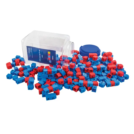 Phonix Set CVC - 270 Cubes - Modern Teaching Aids NZ