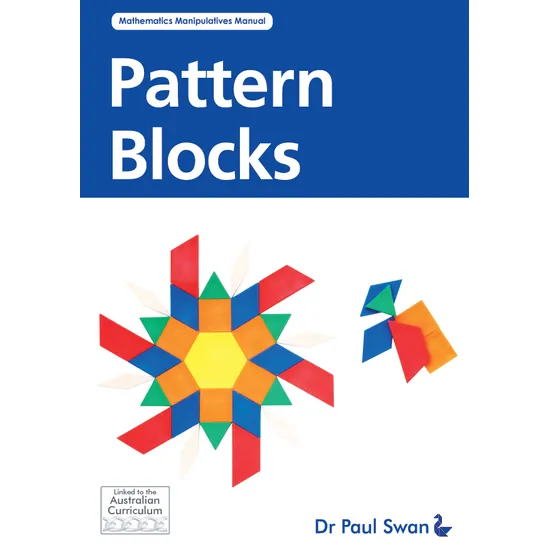 Pattern Blocks Book - Dr Paul Swan - Modern Teaching Aids NZ