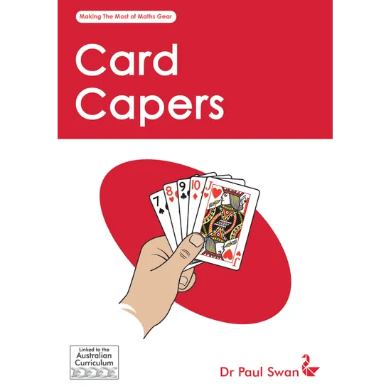 Card Capers - Maths Games Book (Dr. Paul Swan) - Modern Teaching Aids NZ
