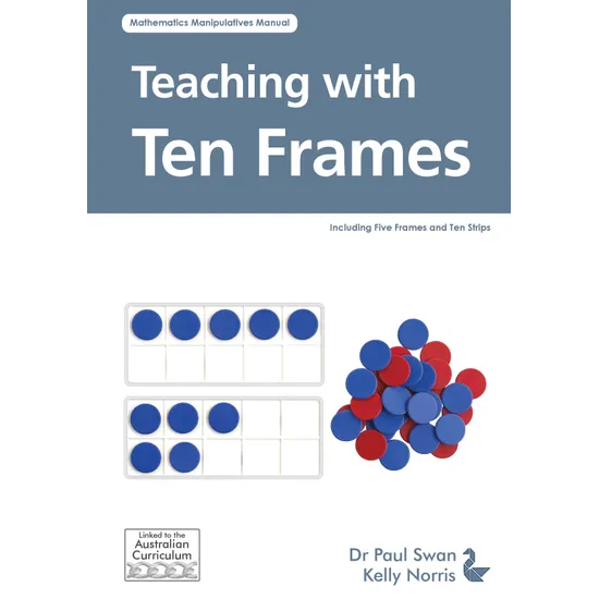 Teaching with Ten Frames Book - Dr Paul Swan - Modern Teaching Aids NZ