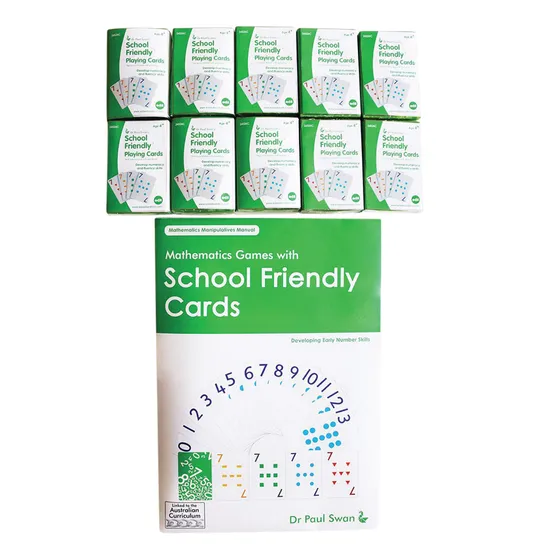 School Friendly Playing Cards Kit - Modern Teaching Aids NZ