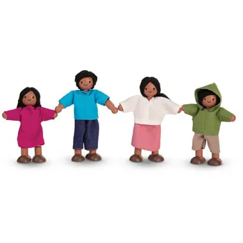 Plan Toys Doll Family - Hispanic - Modern Teaching Aids NZ