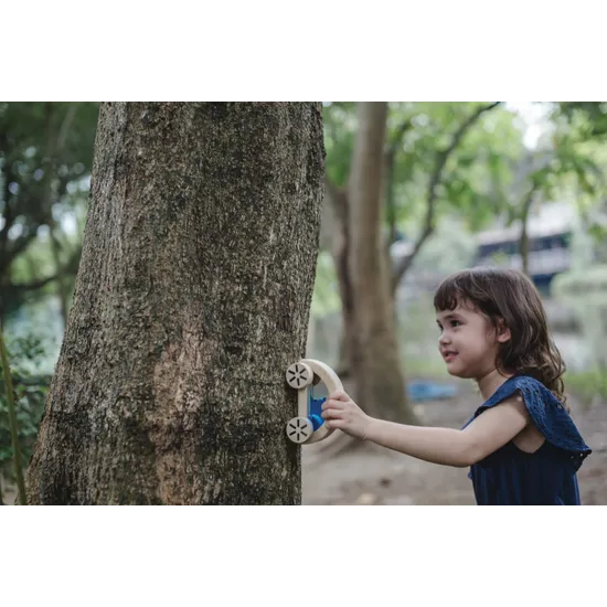 PlanToys - Wautomobile- Blue - Modern Teaching Aids NZ