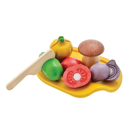 PlanToys - Assorted Vegetable Set - Modern Teaching Aids NZ