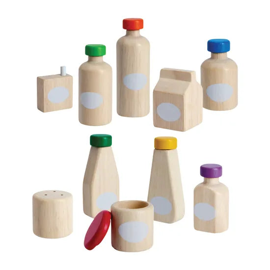 PlanToys Condiment & Beverage Kit