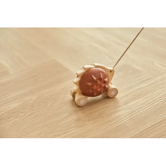 PlanToys - Pull-Along Hedgehog - Modern Teaching Aids NZ