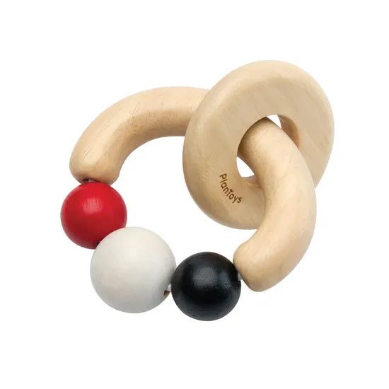 PlanToys High Contrast Beads Rattle