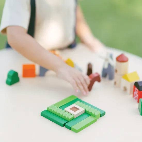PlanToys Country Blocks - 27 Pieces