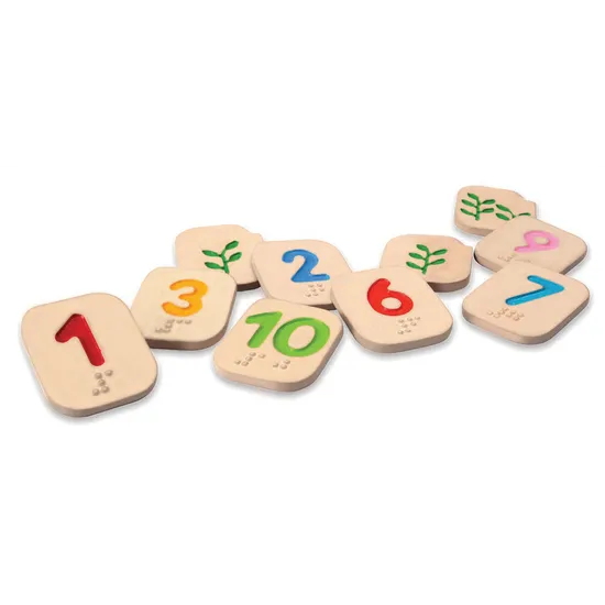 PlanToys Braille Numbers 1-10