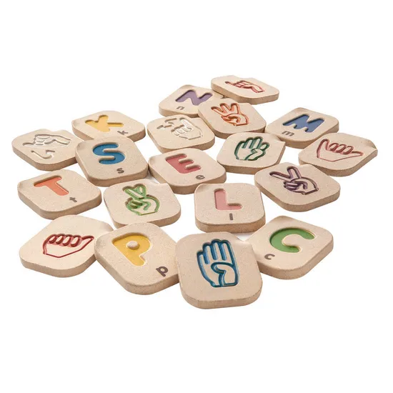 PlanToys Hand Sign Alphabet A-Z