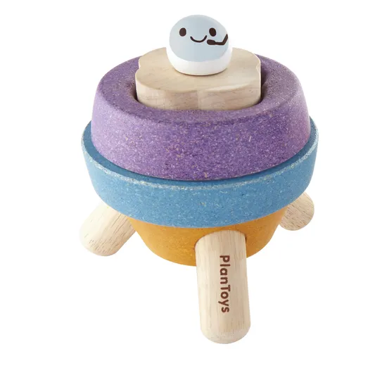 PlanToys - Stacking Rocket - Modern Teaching Aids NZ