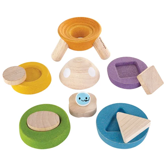 PlanToys - Stacking Rocket - Modern Teaching Aids NZ