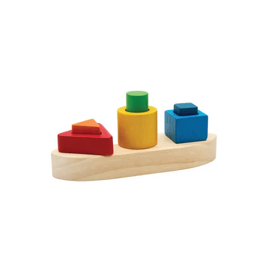 PlanToys Montessori-Inspired Sorting Boat