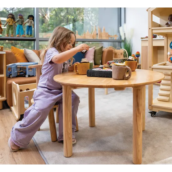 Timber Table & 4 Chair Set