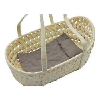 Seagrass Doll Basket - 37cm