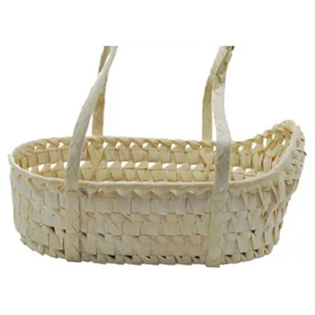 Seagrass Doll Basket - 37cm