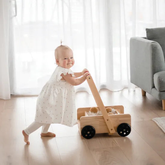 Classic Wooden Baby Walker - Modern Teaching Aids NZ