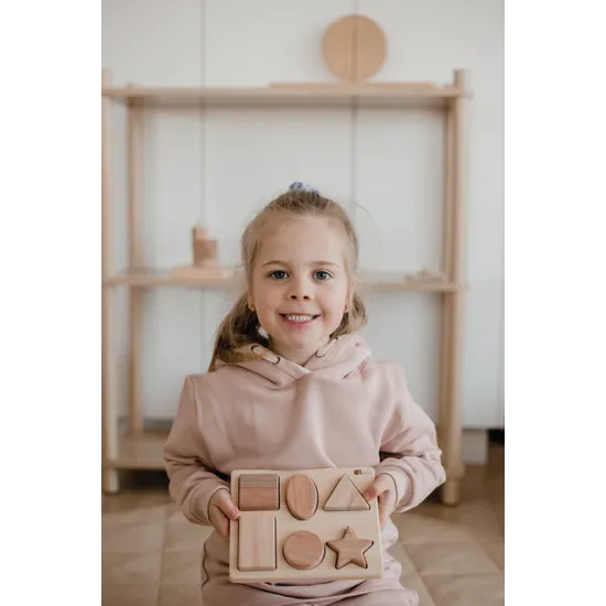 Chunky Shape Puzzle 6 pieces - Modern Teaching Aids NZ