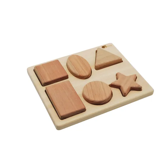 Chunky Shape Puzzle 6 pieces - Modern Teaching Aids NZ