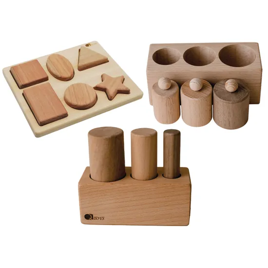 Toddler Montessori Puzzle Set of 3