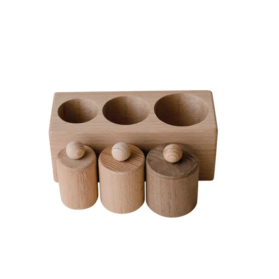 Wooden Cylinder Puzzle - Modern Teaching Aids NZ