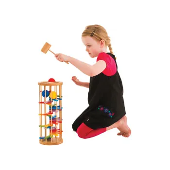 Wooden Ball Tower Set of 2 - Modern Teaching Aids NZ