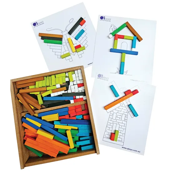 Cuisenaire Learning Rods - 222pc - Modern Teaching Aids NZ