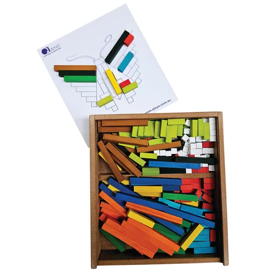 Cuisenaire Learning Rods - 222pc - Modern Teaching Aids NZ