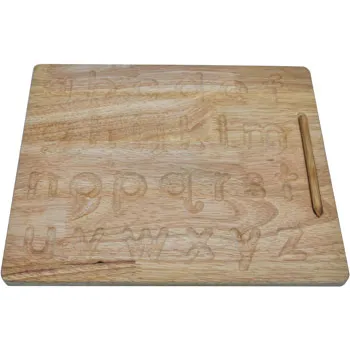 Wooden Lower Case Trace Board - Modern Teaching Aids NZ