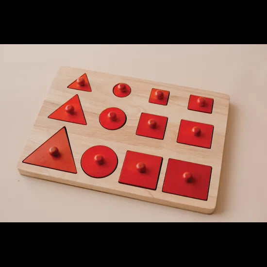 Toddler Knob Shape Puzzle 12Pce - Modern Teaching Aids NZ