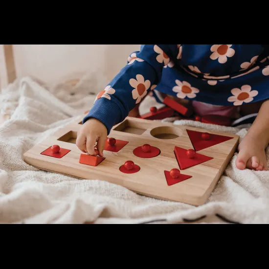 Toddler Knob Shape Puzzle 12Pce - Modern Teaching Aids NZ