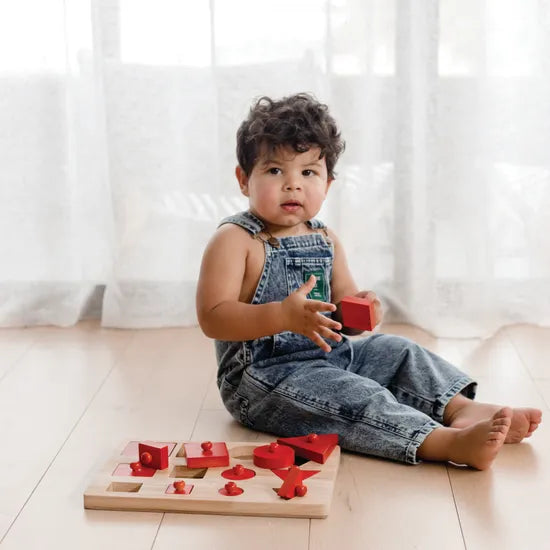 Toddler Knob Shape Puzzle 12Pce - Modern Teaching Aids NZ