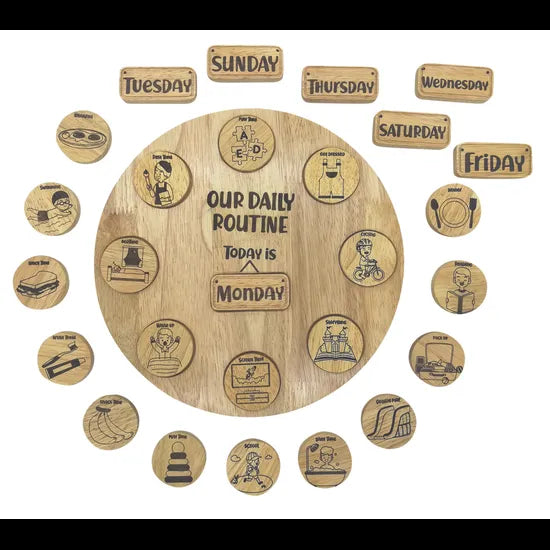Daily Routine Board - Modern Teaching Aids NZ