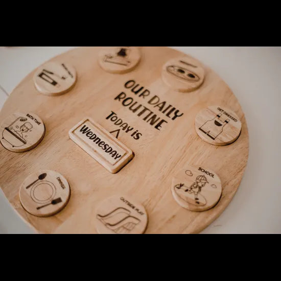 Daily Routine Board - Modern Teaching Aids NZ