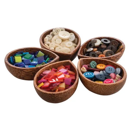 Tear Drop Bowls - Set of 5 - Modern Teaching Aids NZ