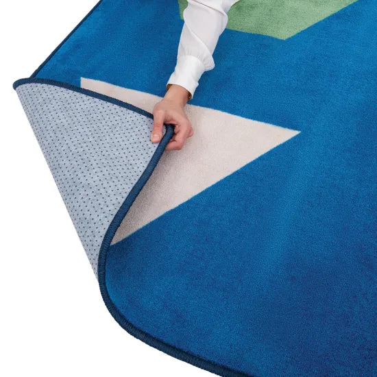 Learn Your Shapes Rug 3 x 2m - Modern Teaching Aids NZ