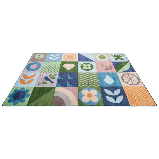 Botanical Rug - 3 (L) x 2 (W) m - Modern Teaching Aids NZ