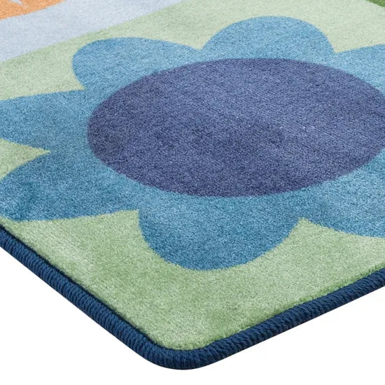 Botanical Rug - 3 (L) x 2 (W) m - Modern Teaching Aids NZ