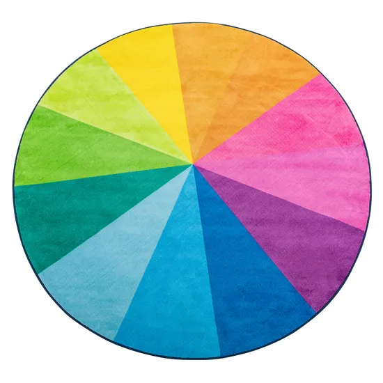 Colour Wheel Rug - 2 m (dia.) - Modern Teaching Aids NZ