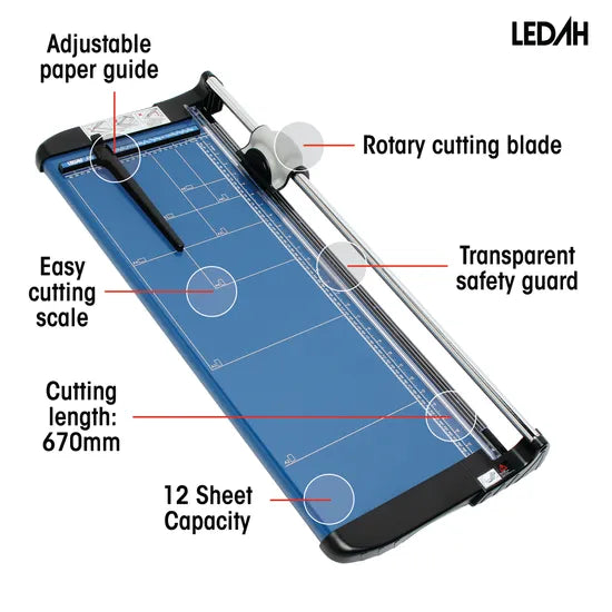 A2 Professional Trimmer Metal Base 12 Sheet - Modern Teaching Aids NZ