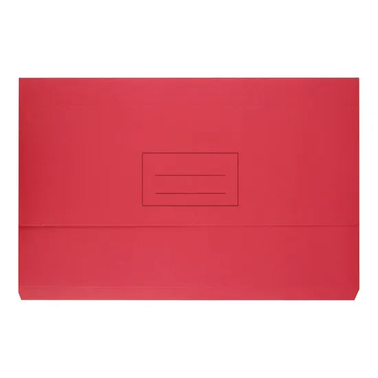 Document Wallet Foolscap Red - Modern Teaching Aids NZ