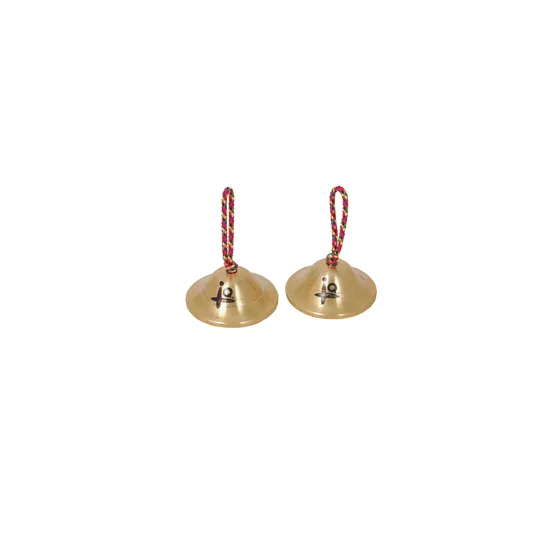 Mini Copper Cymbals with String Loops - 5.5 x 2 cm - Modern Teaching Aids NZ