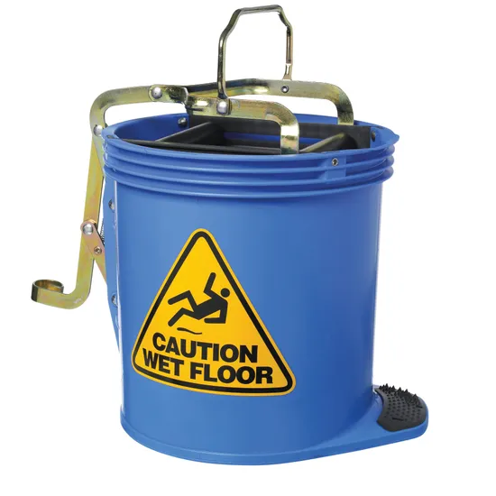 Contractor Mop Wringer Bucket 15lt Blue - Modern Teaching Aids NZ