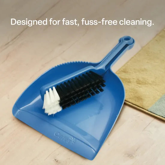 Dustpan and Brush Set Blue - Modern Teaching Aids NZ