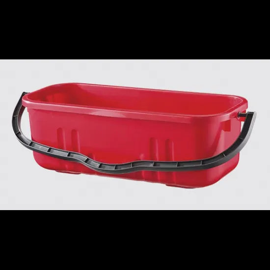 Flat Mop Cleaning Bucket Red - 18 L - Modern Teaching Aids NZ