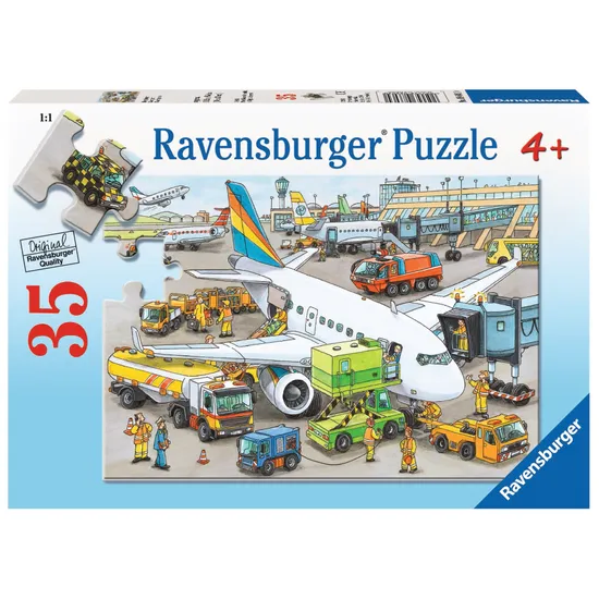 Rburg - Busy Airport Puzzle 35pc - Modern Teaching Aids NZ