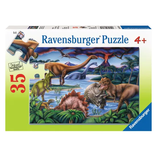 Rburg - Dinosaur Playground Puzzle 35pc - Modern Teaching Aids NZ